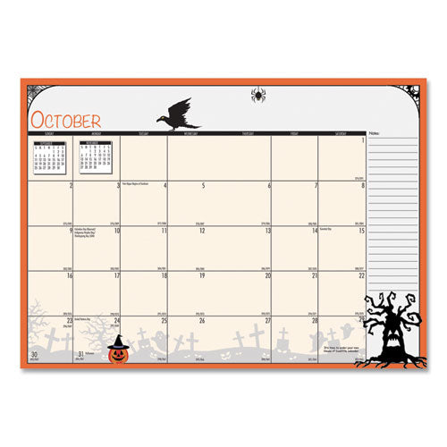 Seasonal Monthly Planner, Illustrated Seasons Artwork, 10 X 7, Light Blue Cover, 12-month (jan To Dec): 2024