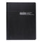 Recycled Professional Weekly Planner, 15-minute Appts, 11 X 8.5, Black Wirebound Soft Cover, 12-month (aug-july): 2023-2024