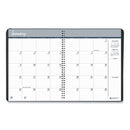 Monthly Hard Cover Planner, 11 X 8.5, Black Cover, 14-month (dec To Jan): 2023 To 2025