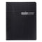 14-month Recycled Ruled Monthly Planner, 11 X 8.5, Black Cover, 14-month (july To Aug): 2023 To 2024