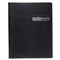 Recycled Professional Weekly Planner, 15-minute Appts, 11 X 8.5, Black Wirebound Soft Cover, 12-month (jan To Dec): 2024