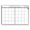 24/7 Recycled Daily Appointment Book/monthly Planner, 10 X 7, Black Cover, 12-month (jan To Dec): 2024