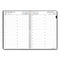 24/7 Recycled Daily Appointment Book/monthly Planner, 10 X 7, Black Cover, 12-month (jan To Dec): 2024