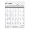 Recycled Wild Flower Wall Calendar, Wild Flowers Artwork, 12 X 16.5, White/multicolor Sheets, 12-month (jan To Dec): 2024