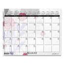 Recycled Wild Flower Wall Calendar, Wild Flowers Artwork, 15 X 12, White/multicolor Sheets, 12-month (jan To Dec): 2024