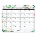 Recycled Wild Flower Wall Calendar, Wild Flowers Artwork, 15 X 12, White/multicolor Sheets, 12-month (jan To Dec): 2024