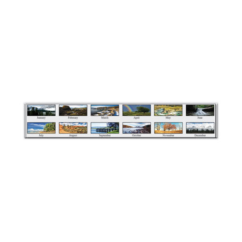 Earthscapes Recycled Monthly Wall Calendar, Color Landscape Photography, 12 X 16.5, White Sheets, 12-month (jan-dec): 2024