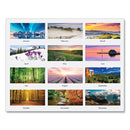 Earthscapes Recycled Monthly Wall Calendar, Scenic Beauty Photography, 12 X 16.5, White Sheets, 12-month (jan-dec): 2024