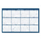 Recycled Yearly Reversible Wall Calendar Non-laminated, 24 X 37, White/blue Sheets, 12-month (jan To Dec): 2024