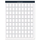 Recycled Teacher's Planner, Weekly, Two-page Spread (seven Classes), 11 X 8.5, Blue Cover