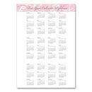 Breast Cancer Awareness Recycled Ruled Monthly Planner/journal, 10 X 7, Pink Cover, 12-month (jan To Dec): 2024