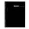 Recycled Meeting Note Planner, 11 X 8.5, Black Cover, 12-month (jan To Dec): 2024