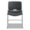 Olson Stacker High Density Chair, Supports Up To 300 Lb, 17.75" Seat Height, Lava Seat, Lava Back, Chrome Base, 4/carton