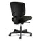 Volt Series Leather Task Chair, Supports Up To 250 Lb, 18" To 22.25" Seat Height, Black