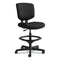 Volt Series Adjustable Task Stool, Supports Up To 275 Lb, 22.88" To 32.38" Seat Height, Black