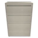Brigade 700 Series Lateral File, 4 Legal/letter-size File Drawers, Putty, 36" X 18" X 52.5"