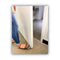 Hands-free No-touch Door Foot-pull, 5 X 3.75 X 1.5, Titanium, 5/pack