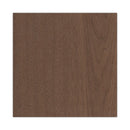 Mod Laminate Doors For 72"w Mod Desk Hutch, 17.86 X 14.82, Sepia Walnut  2/carton