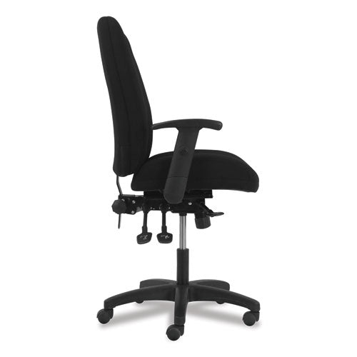 Network High-back Chair, Supports Up To 250 Lb, 18.3" To 22.8" Seat Height, Black
