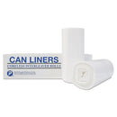 Institutional Low-density Can Liners, 10 Gal, 1.3 Mil, 24" X 23", Red, 25 Bags/roll, 10 Rolls/carton