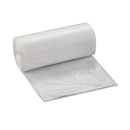 Low-density Commercial Can Liners, 16 Gal, 0.35 Mil, 24" X 33", Clear, 50 Bags/roll, 20 Rolls/carton