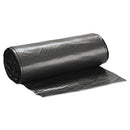 Low-density Commercial Can Liners, 60 Gal, 1.4 Mil, 38" X 58", Black, 20 Bags/roll, 5 Rolls/carton