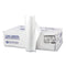 High-density Commercial Can Liners Value Pack, 60 Gal, 12 Microns, 38" X 58", Clear, 25 Bags/roll, 8 Rolls/carton