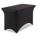 Igear Fabric Table Cover, Polyester/spandex, 24" X 48", Black