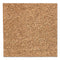 Idesign Frameless Cork Bulletin Board, 18" X 18", Tan Surface