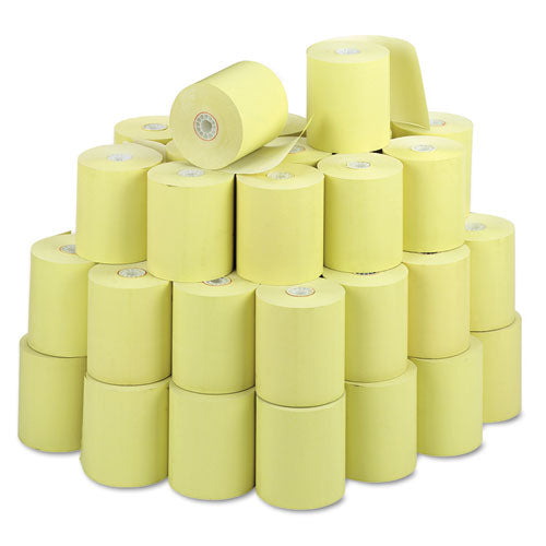 Direct Thermal Printing Thermal Paper Rolls, 3.13" X 230 Ft, Canary, 50/carton