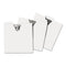 Cd File Folders, 1 Disc Capacity, White, 100/pack