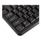 Slimline Keyboard And Mouse, Usb 2.0, Black