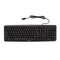 Slimline Keyboard And Mouse, Usb 2.0, Black