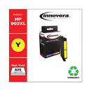 Remanufactured Yellow High-yield Ink, Replacement For 902xl (t6m10an), 825 Page-yield