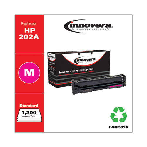 Remanufactured Magenta Toner, Replacement For 202a (cf503a), 1,300 Page-yield, Ships In 1-3 Business Days