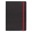 Flexible Cover Casebound Notebooks, Scribzee Compatible, 1-subject, Wide/legal Rule, Black Cover, (71) 8.25 X 5.75 Sheets