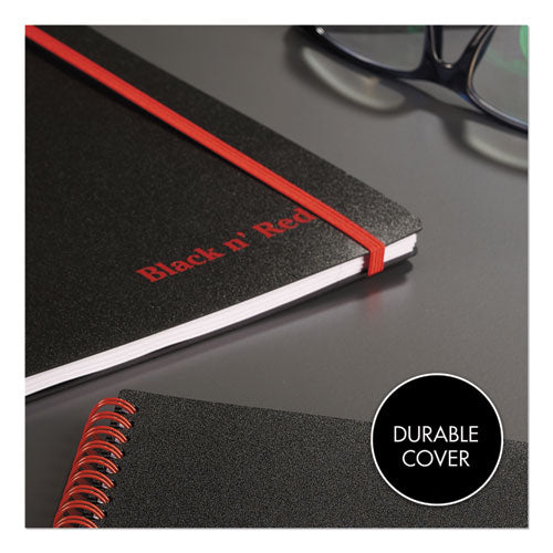 Flexible Cover Twinwire Notebooks, Scribzee Compatible, 1-subject, Wide/legal Rule, Black Cover, (70) 8.25 X 5.63 Sheets