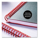 Flexible Cover Twinwire Notebooks, Scribzee Compatible, 1-subject, Wide/legal Rule, Black Cover, (70) 8.25 X 5.63 Sheets