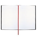 Hardcover Casebound Notebooks, Scribzee Compatible, 1-subject, Wide/legal Rule, Black Cover, (96) 8.25 X 5.63 Sheets