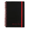 Flexible Cover Twinwire Notebooks, Scribzee Compatible, 1-subject, Wide/legal Rule, Black Cover, (70) 5.88 X 4.13 Sheets