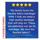 Flexible Fabric Adhesive Bandages, 1 X 3, 100/box