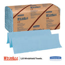 L10 Windshield Towels, 1-ply, 9.1 X 10.25, Light Blue, 224/pack, 10 Packs/carton
