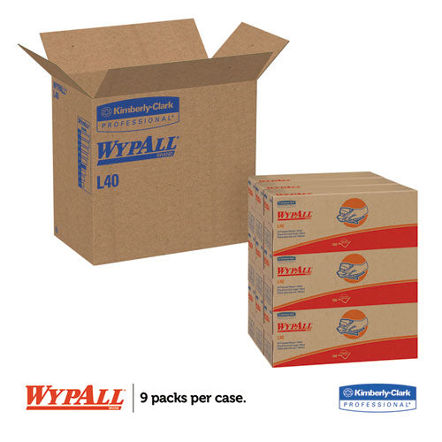 L40 Towels, Pop-up Box, 9.8 X 16.4, Blue, 100/box, 9 Boxes/carton