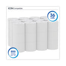 Essential Extra Soft Coreless Standard Roll Bath Tissue, Septic Safe, 2-ply, White, 800 Sheets/roll, 36 Rolls/carton