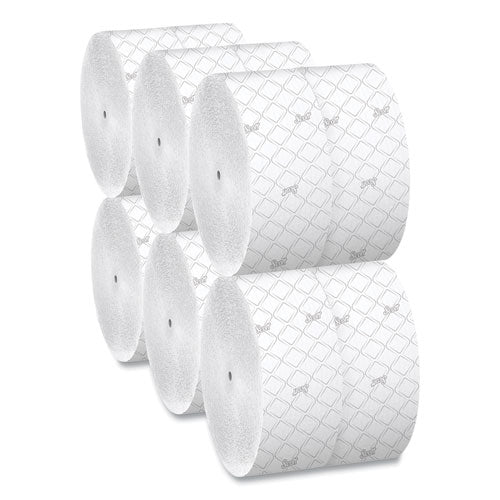 Essential Coreless Jrt, Septic Safe, 2-ply, White, 3.75" X 1,150 Ft, 12 Rolls/carton