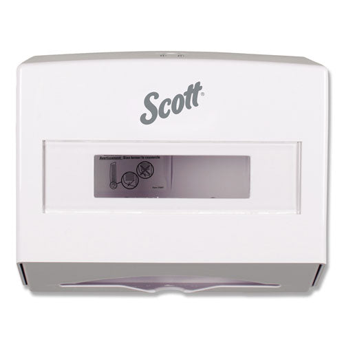 Scottfold Folded Towel Dispenser, 10.75 X 4.75 X 9, White