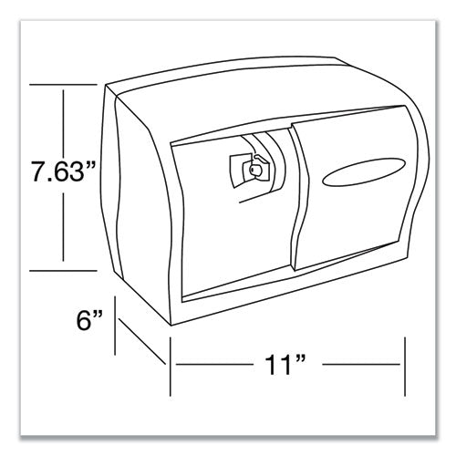 Pro Coreless Srb Tissue Dispenser, 10.13 X 6.4 X 7, Stainless Steel