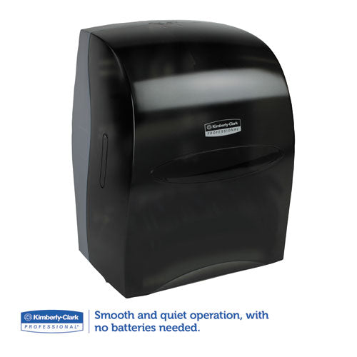 Sanitouch Hard Roll Towel Dispenser, 12.63 X 10.2 X 16.13, Smoke