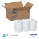 Slimroll Towels, Absorbency Pockets, 8" X 580 Ft, White, 6 Rolls/carton