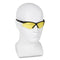 Nemesis Safety Glasses, Black Frame, Amber Lens